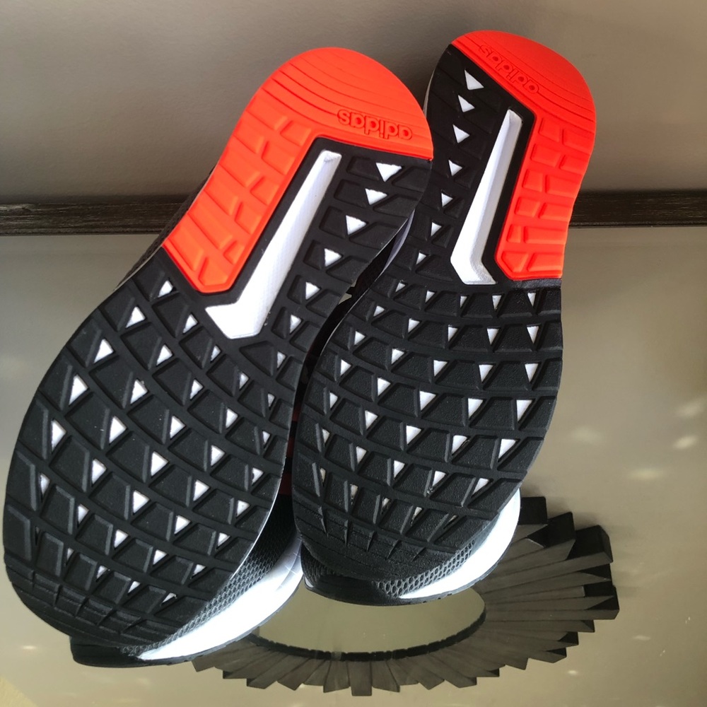 MEN’S ADIDAS QUESTAR RIDE CARBON/SOLRED/GREFOU - Picture 7 of 8